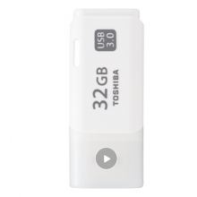 東芝（TOSHIBA）32GB USB3.0 U盤 U301經(jīng)典隼系列 白色 原廠顆粒 時尚典雅 商務必備 高速車載U盤