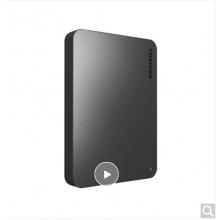 東芝(TOSHIBA) 2TB USB3.0 移動(dòng)硬盤 新小黑A3 2.5英寸 兼容Mac 輕薄便攜 穩(wěn)定耐用
