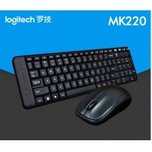 羅技MK220無(wú)線鍵盤(pán)鼠標(biāo)套裝