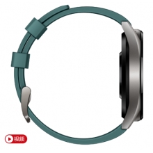 HUAWEI WATCH GT 活力款（墨綠）華為智能手表 兩周續(xù)航 高清彩屏 NFC支付 實時心率 精準(zhǔn)定位 戶外運動手表