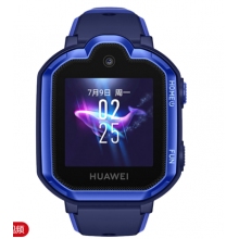 華為兒童手表 3 Pro（極光藍）視頻通話 高清拍照 九重定位 4G全網(wǎng)通學(xué)生電話手表